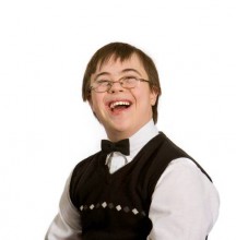 Boy wearing tie